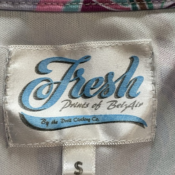 Psychedelic Mushroom Button Shirt Mens Small Fresh Prints Bel Air All Trippy - Picture 3 of 5